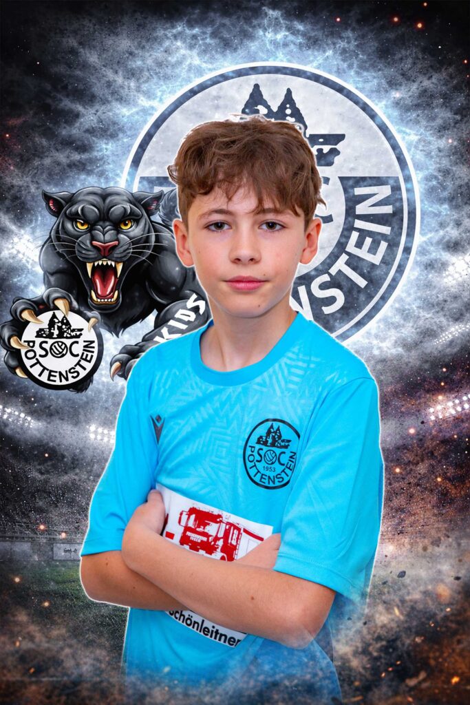 Simon Hayden, Spieler der U13 des SC Pottenstein