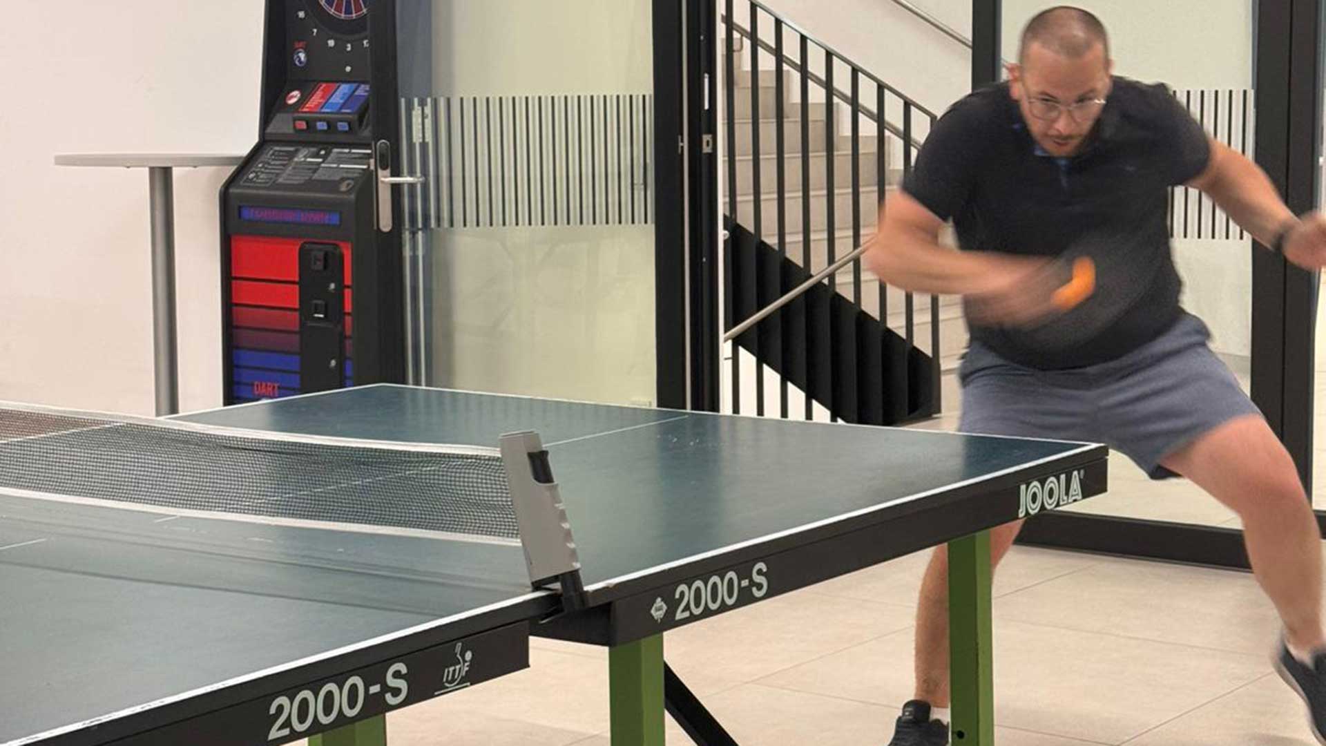 Tischtennis-Challenge der U12 des SC Pottenstein in der Freizeit
