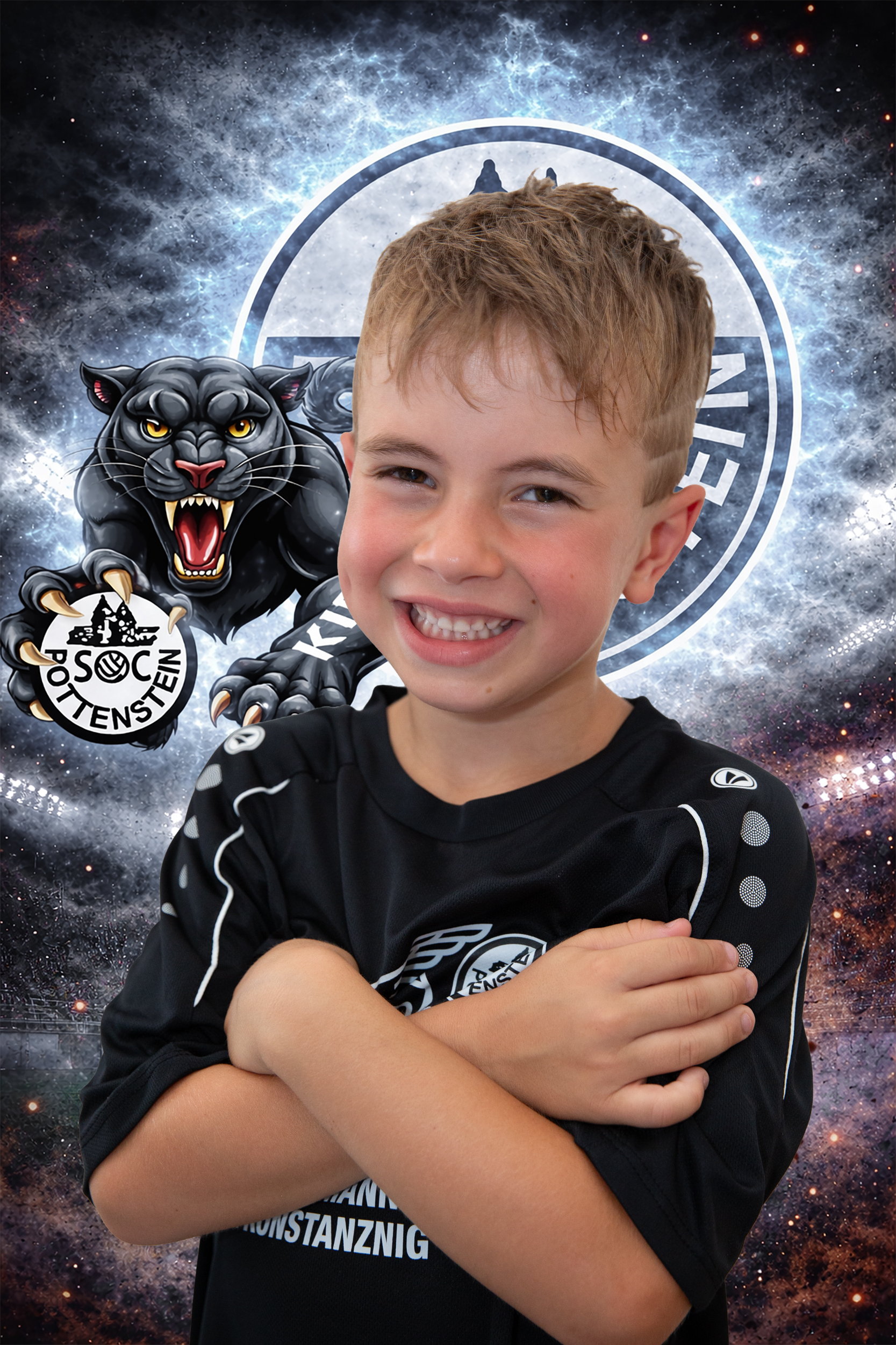 Nico Günter, Spieler der U8 des SC Pottenstein